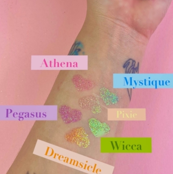 💙🌟🧚‍♀️DREAMSICLE Medusa Makeup Glitter Pot NWT - Picture 2 of 9